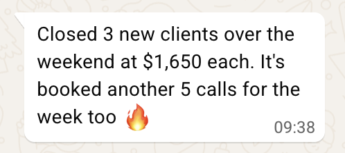 Client result