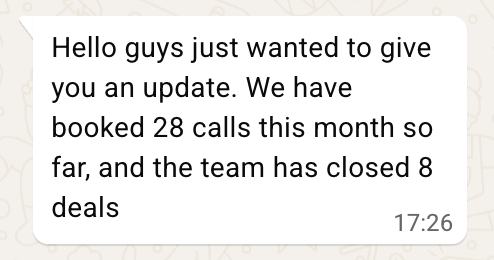 Client result